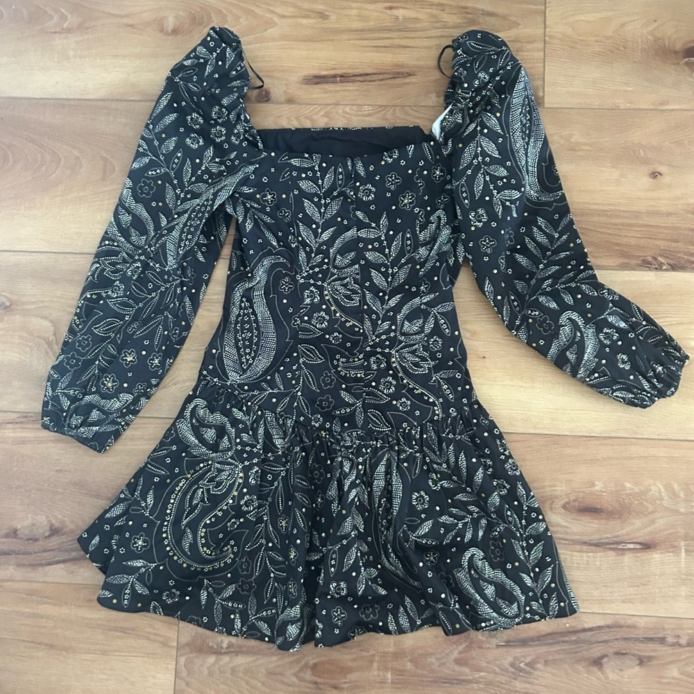 NWT Anthropologie Maeve and Gray Ruffled Tiered Dress